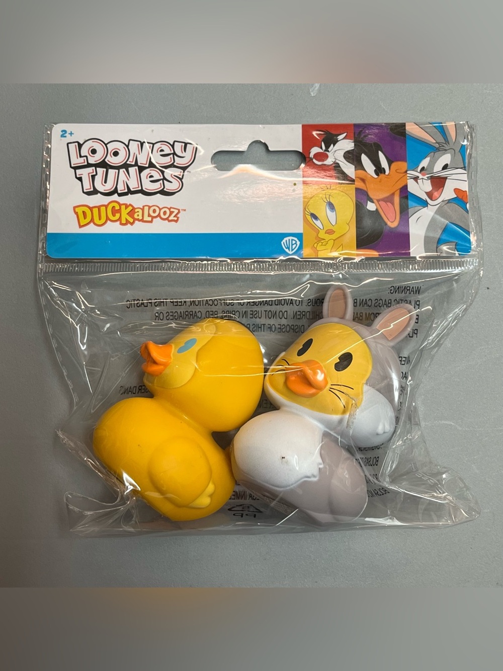 Looney Tunes Duckalooz Bugs Bunny And Tweety Bird Rubber Ducks Duckalooz New